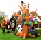 8FT Halloween Inflatables Tree Outdoor Decor with Inflatable Ghost Witch